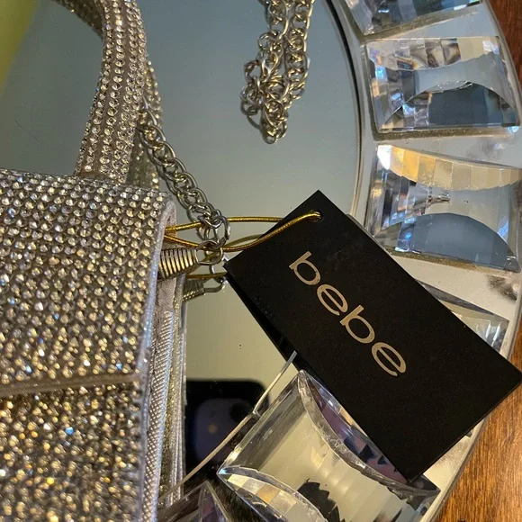 Bebe Hollywood Diamond Mini Satchel - Picture 6 of 8
